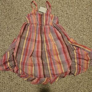 Joe Fresh Multicolor Striped Kids Casual Dress